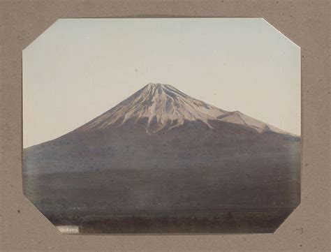 Gezicht op de Berg Fuji! Een Meesterwerk van Stille Schoonheid en Gedurfde Perspectieven