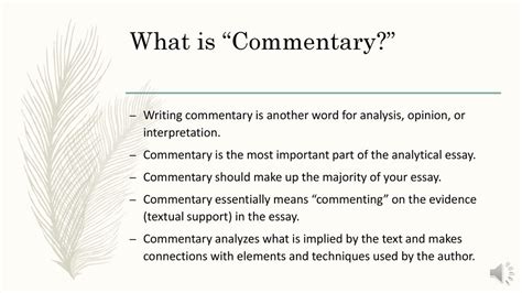 What is the Commentary in an Essay: A Dive into the Unpredictable Nature of Literary Analysis