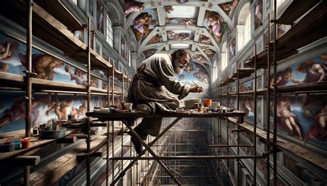 What were Michelangelo’s feelings about painting in the Sistine Chapel? And why did he secretly wish the ceiling could talk back?